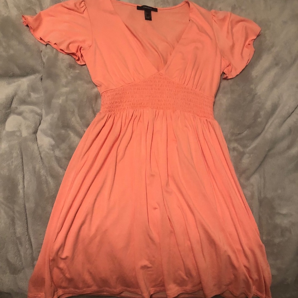 Pink sun dress